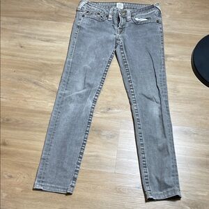 True Religion Women's Skinny Jeans in Gray